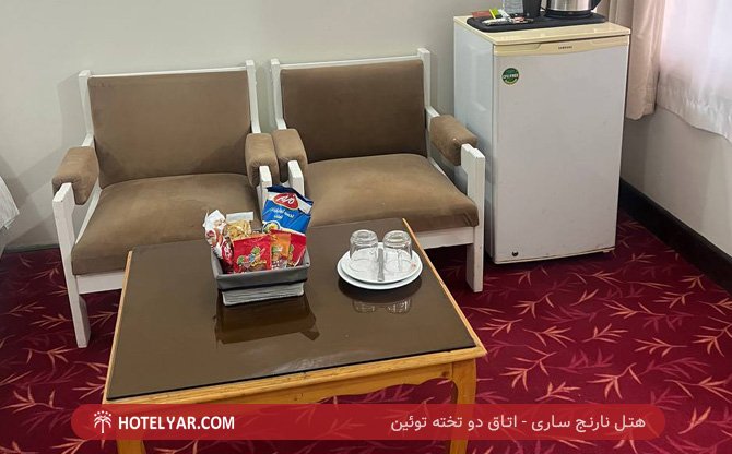نارنج ساری اتاق دو تخته توئین 2