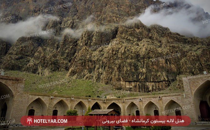 هتل لاله بیستون کرمانشاه فضای بیرونی 8