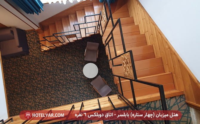 هتل میزبان چهار ستاره بابلسر - اتاق دوبلکس 6 نفره