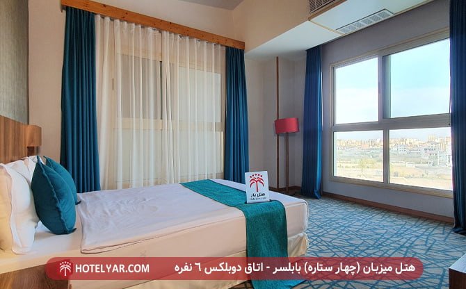 هتل میزبان چهار ستاره بابلسر - اتاق دوبلکس 6 نفره