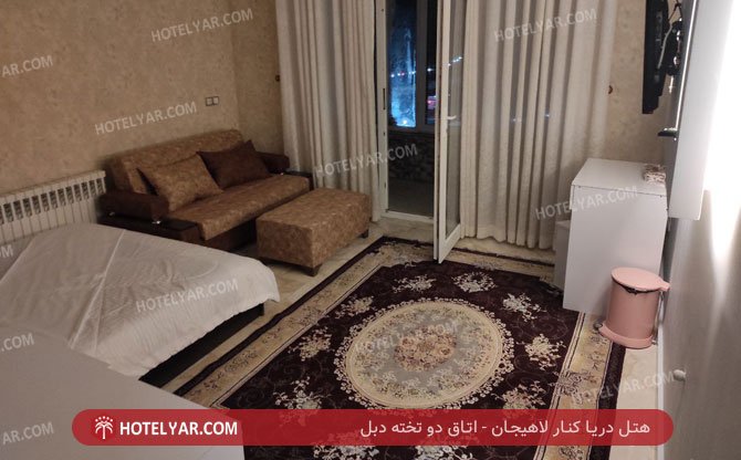 دریا کنار لاهیجان اتاق دو تخته دبل 2