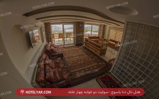 دال دنا یاسوج سوئیت دو خوابه چهار تخته 5