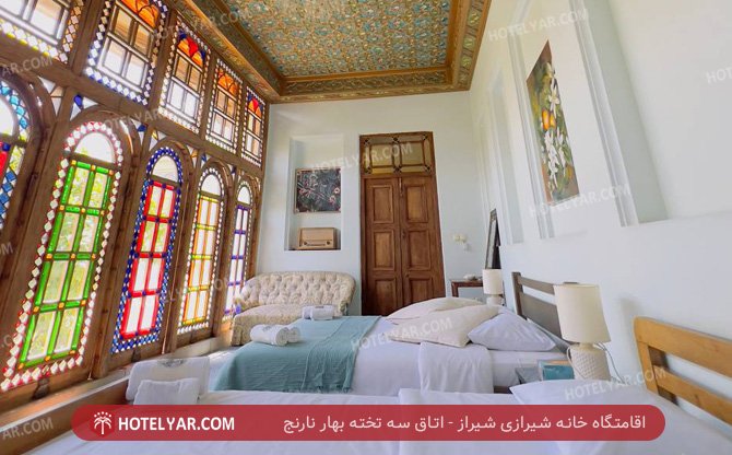 خانه شیرازی شیراز اتاق سه تخته بهارنارنج 4