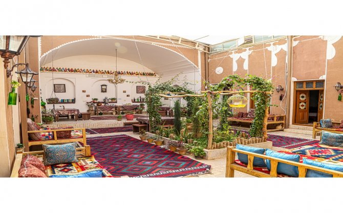 عکس اقامتگاه سنتی ترمه یزد