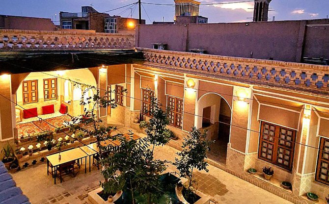 عکس اقامتگاه سنتی خوان سالار یزد