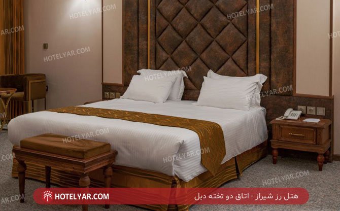هتل رز شیرازاتاق دو تخته دبل