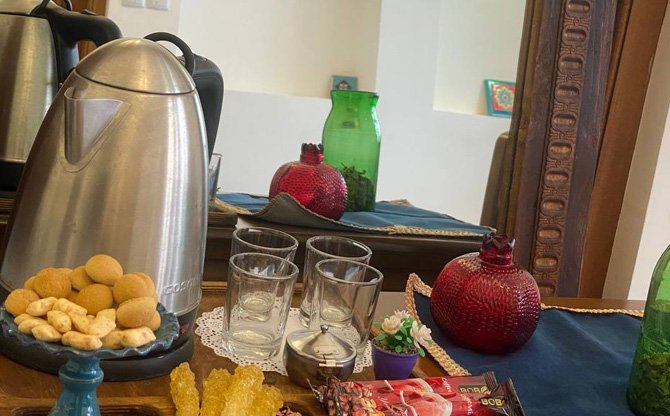 عکس اقامتگاه سرای سهراب کاشان