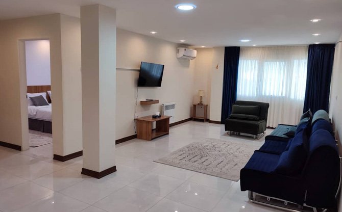 سپهر تنکابن فضای داخلی سوئیت 2