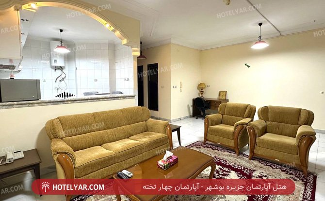 عکس هتل آپارتمان جزیره بوشهر شماره 15