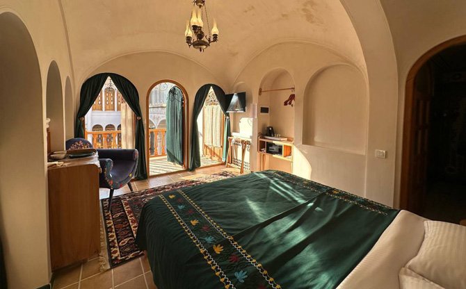 عکس اقامتگاه عمارت آقا حسینی کاشان شماره 15