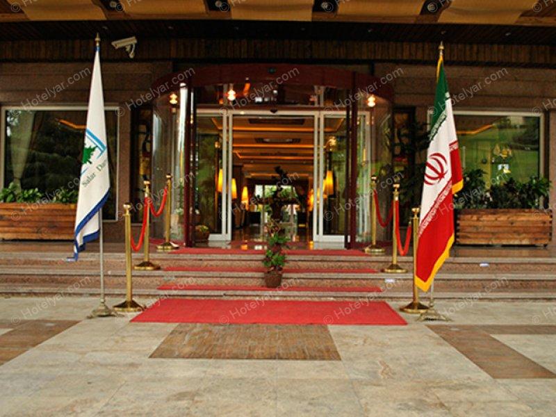 ورودی هتل هتل سالار دره ساری