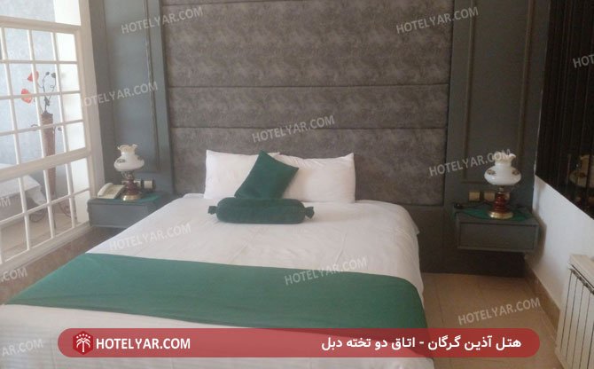 هتل آذین گرگان اتاق دو تخته دبل