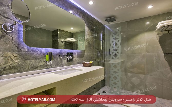 هتل کوثر رامسر اتاق سه تخته 4