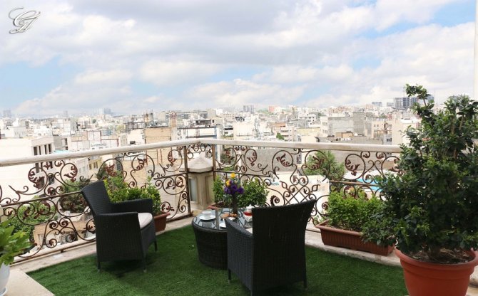 دبل لاکچری تراس دار