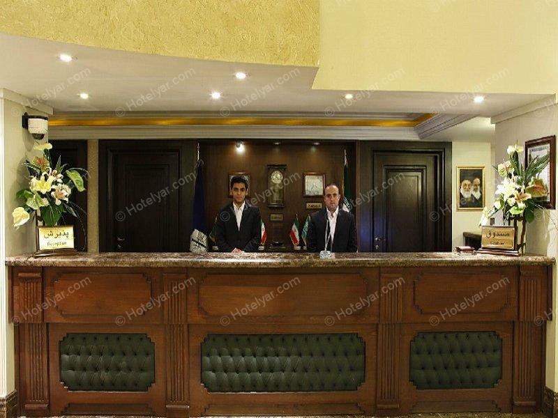 پذیرش هتل جواد مشهد
