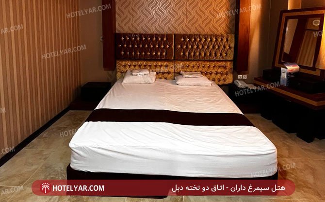 هتل سیمرغ داران اتاق دو تخته دبل 3