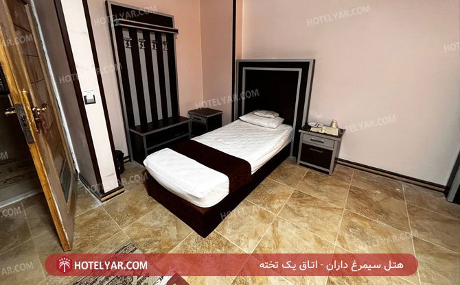 هتل سیمرغ داران اتاق یک تخته 3