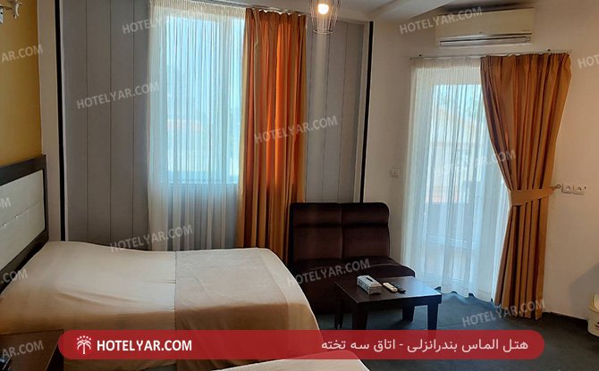 الماس بندر انزلی اتاق سه تخته 6
