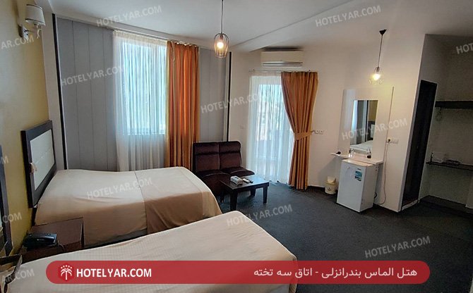 الماس بندر انزلی اتاق سه تخته 7