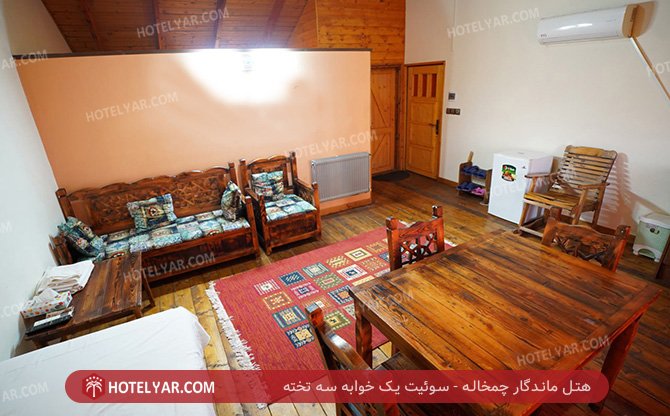 ماندگار چمخاله سوئیت یک خوابه سه تخته 4