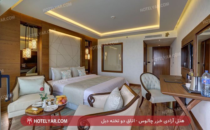 هتل آزادی خزر چالوس اتاق دو تخته دبل 4