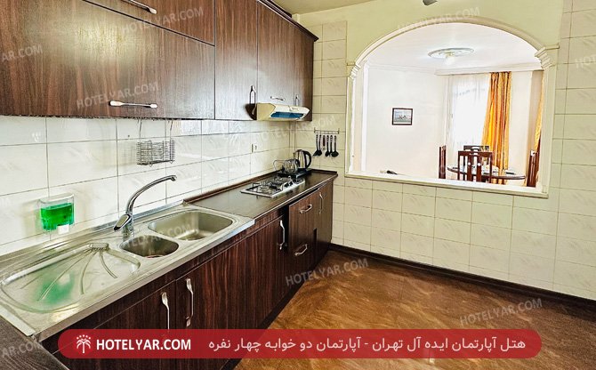 آپارتمان ایده آل تهران اپارتمان 2 خوابه 4 نفره 2