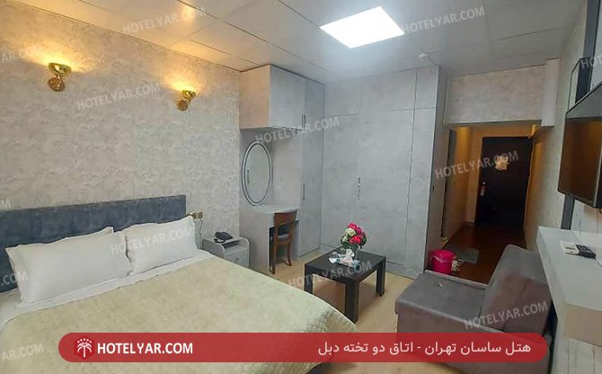 ساسان تهران اتاق دو تخته دبل 2